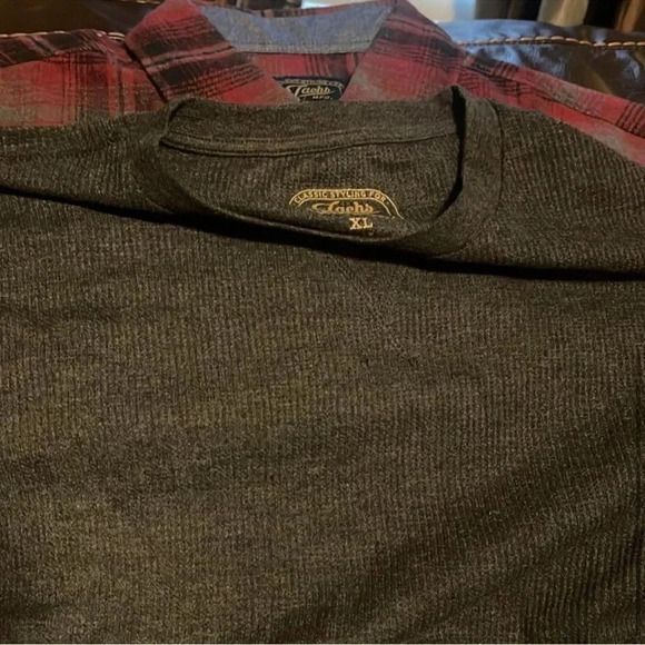 Jachs MFG Men's Lightweight Flannel And Thermal —2 Pack Red XXL - Picture 5 of 7